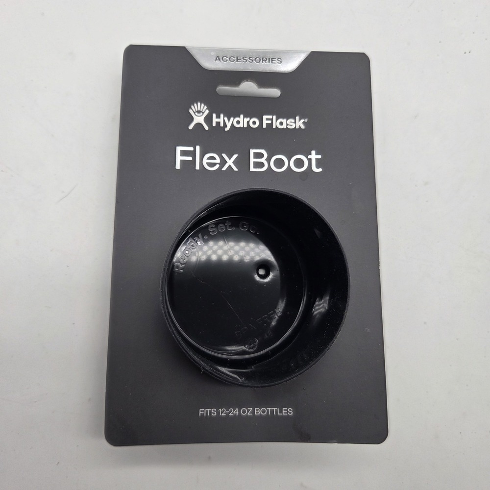 Hydro Flask Flex Boot for Small Bottles (Black) - For 12-24oz Bottles - New NIP